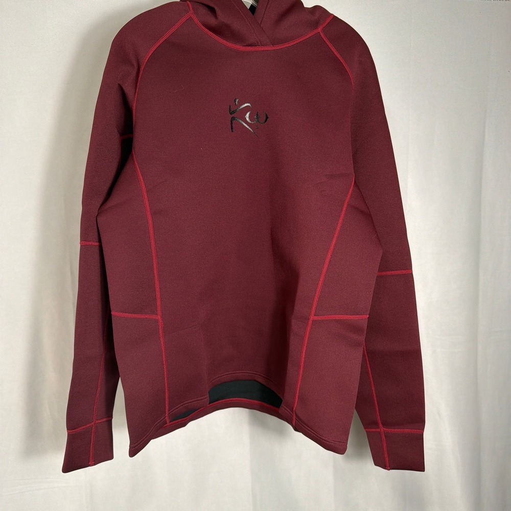 Kutting Weight Hoodie V4hoodie Size L Neoprene Sauna Suit Maroon Mens